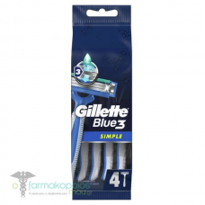 GILLETE BLUE 3 SIMPLE 4S